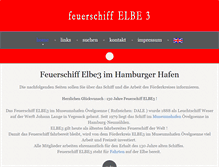 Tablet Screenshot of elbe3.org